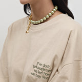 #T-shirt Beize Beluga