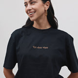 #T-shirt Black Beluga