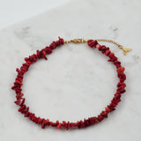#Tsipoura Red Necklace