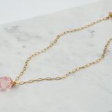 #Dillos Necklace Pink
