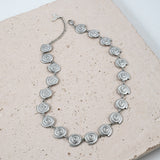 #Loutro Necklace Silver