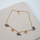 #Laxtara Necklace Blue