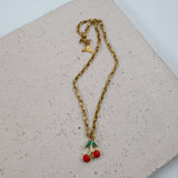 #Cherry Necklace