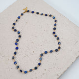 #Stalia Necklace Blue
