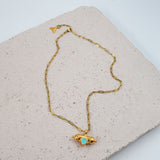 #Alicia Necklace Gold