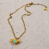 #Alicia Necklace Gold