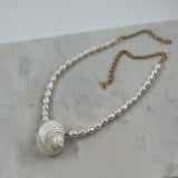 #Melitini White Necklace