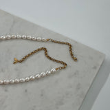 #Melitini White Necklace