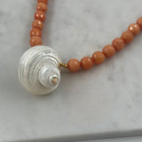 #Melitini Orange Necklace