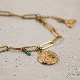 #July Anklet Gold