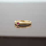 #Anastasia Ring Red