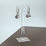 #Calla Earrings Silver