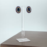 #Naelle Earrings Purple