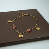 #Noir Necklace Red
