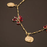 #Noir Necklace Red