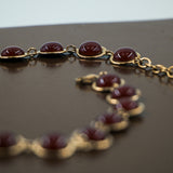 Celestia Necklace Βurgundy