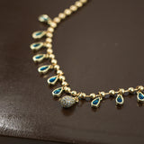 #Margot Blue Necklace