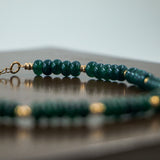 #Anna Necklace Green