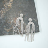 #Tiano Silver Earrings