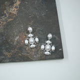 #Cross Silver Earrings