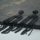 #Tiano Black Earrings