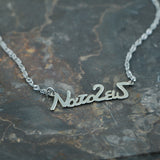 #Natozeis Silver Necklace