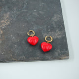 #Lovestory Earrings Red