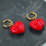 #Lovestory Earrings Red