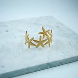 #Asterias Bracelet Gold