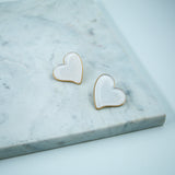 #Bali Earrings White