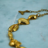 #Coctail Necklace Gold
