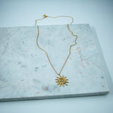 #Phoenix Necklce Gold