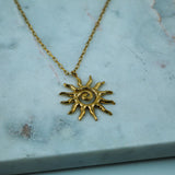 #Phoenix Necklce Gold