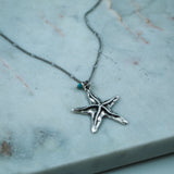 #Salty Necklace Silver
