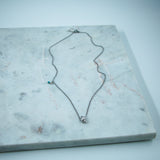 #August Necklace Silver
