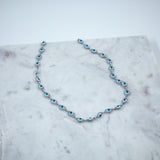 #Petalida Silver Necklace
