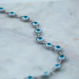 #Petalida Silver Necklace
