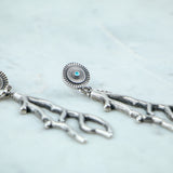 #Renata Earrings Silver
