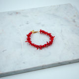 #Sonia Anklet Red