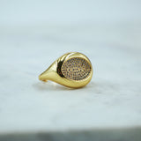 #Pudra Ring Gold