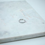 #Coconut Ring Silver