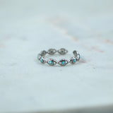 #Coconut Ring Silver