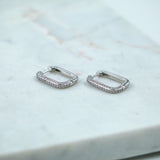 #Valentina Earrings Silver