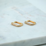 #Valentina Earrings Gold