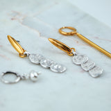 #Luma Earrings Silver