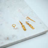 #Luma Earrings Gold