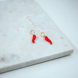 #Spicy Earrings Red