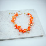 #Koita Orange Necklace