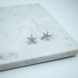 #Palm Kiss Earrings Silver