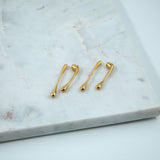 #Votsalo Earrings Gold